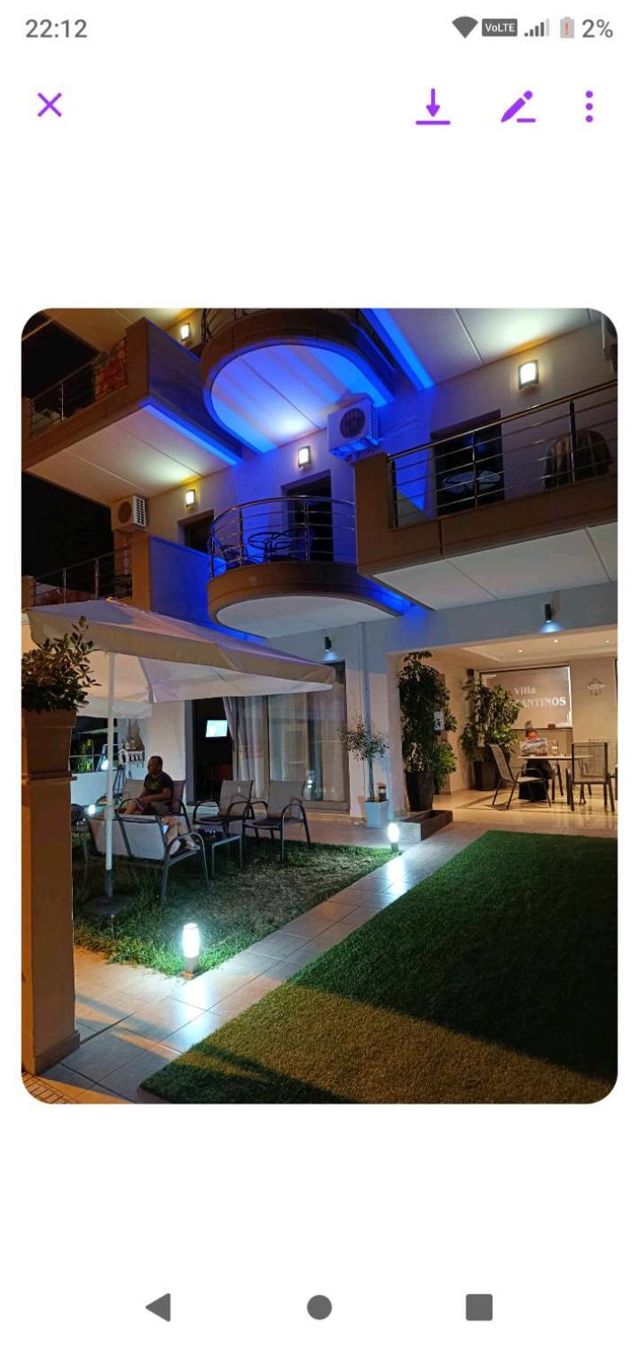 Villa Konstantinos Olympiakí Aktí 外观 照片